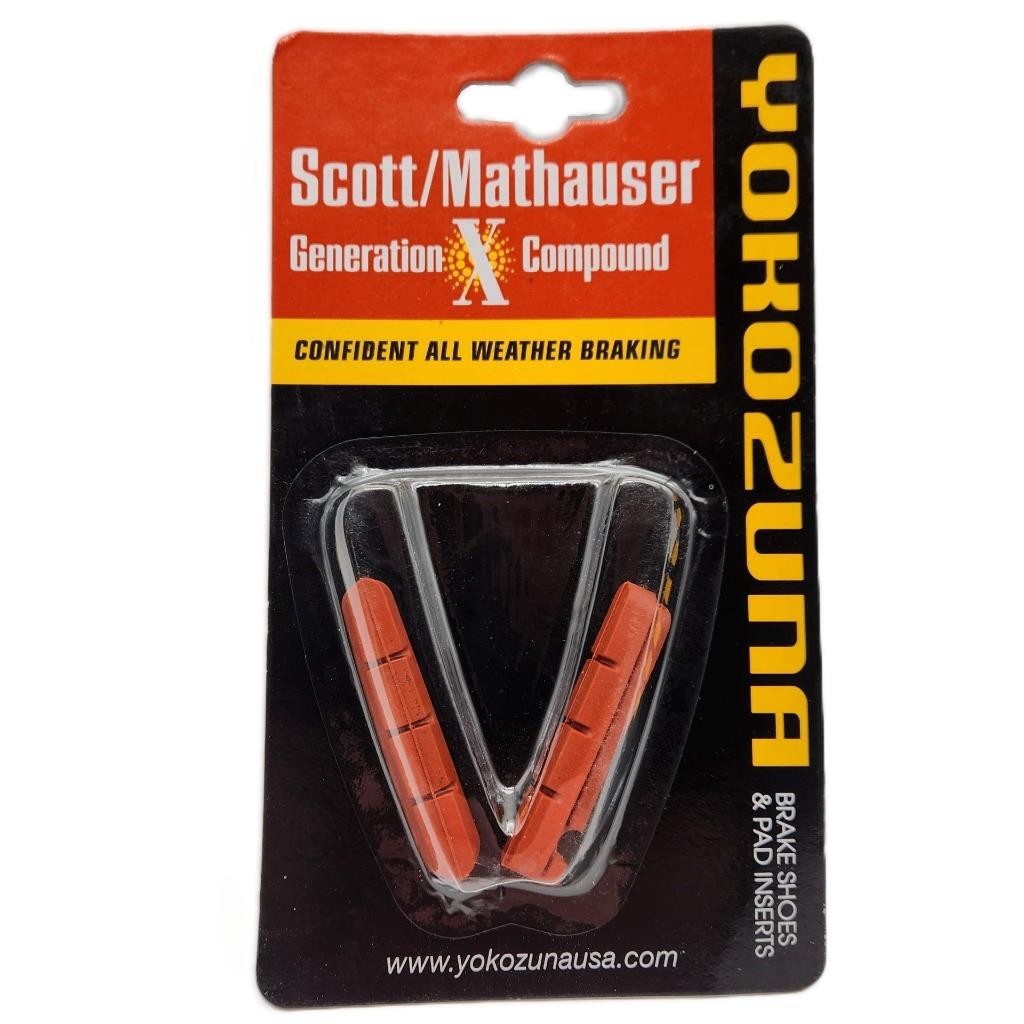 Yokozuna Gen-X Scott Mathauser Brake Shoes & Pad Inserts Shimano / SRAM Salmon