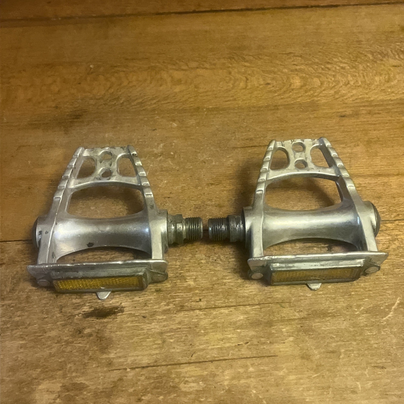 Vintage Maillard CXC Pedals Made In France Toe Clips 80s Road Touring Bike