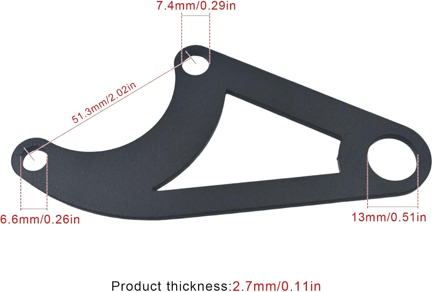 Hydraulic Brake Bracket Kit for Coleman CT100U Mini Bike – Easy Installation