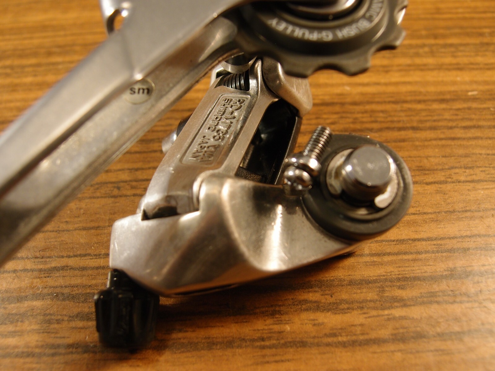 1992 rear derailleur Shimano Deore XT RD-M735 VIA Japan long cage 7 sp