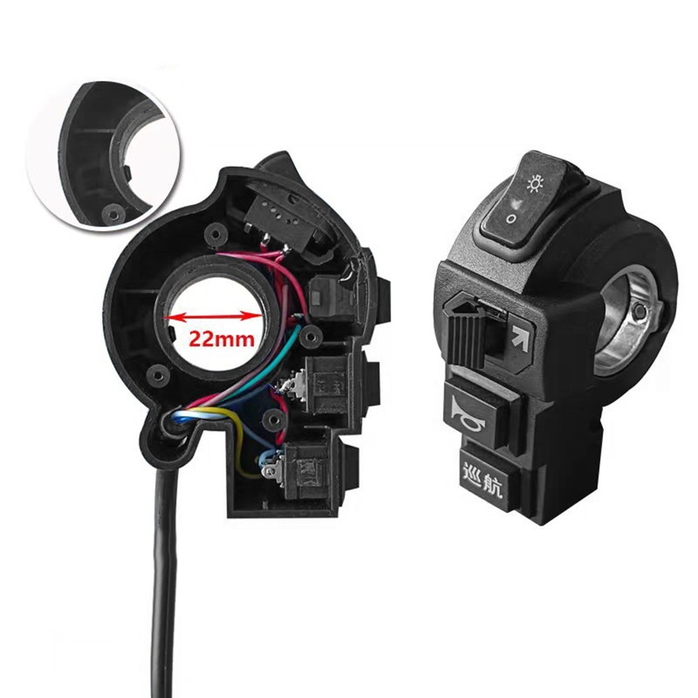 Electric Bike Part Bicycle Switch Scooter Sporting WeightAbout 125g ABS