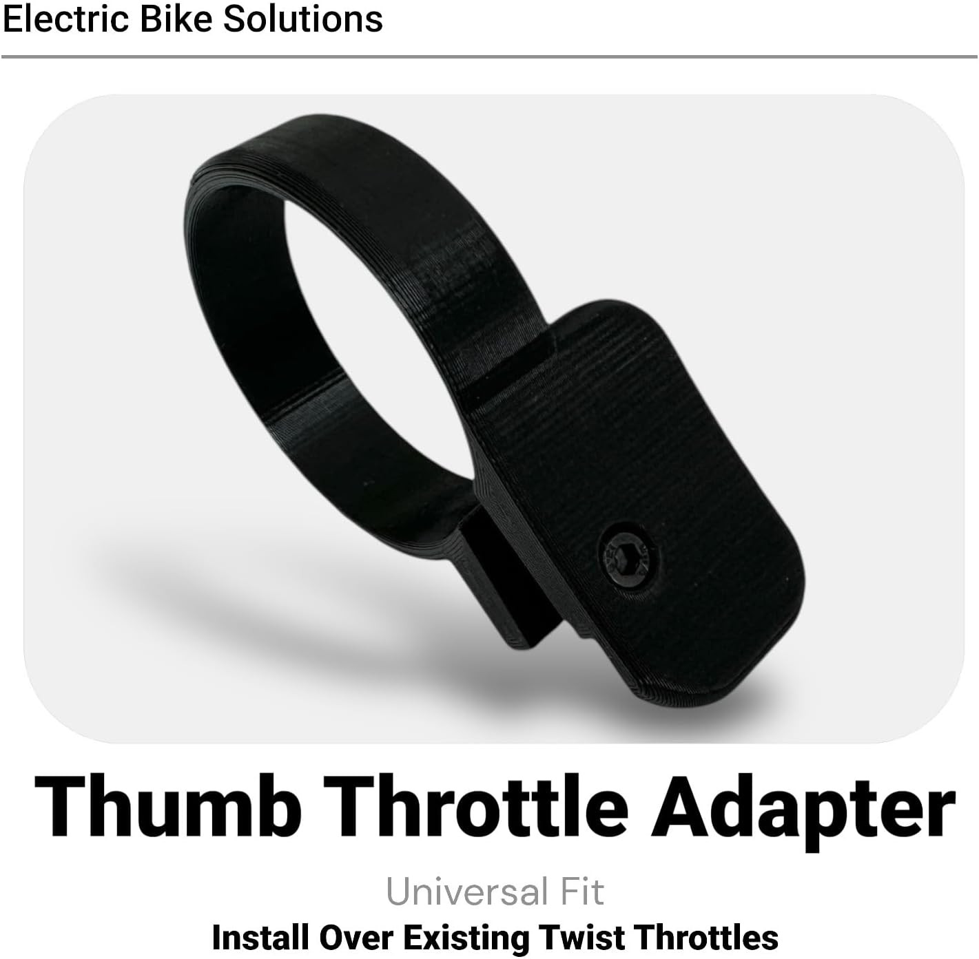 Thumb Throttle Adapter for E-Bikes – Easily Convert Your Twist Throttle to Thumb