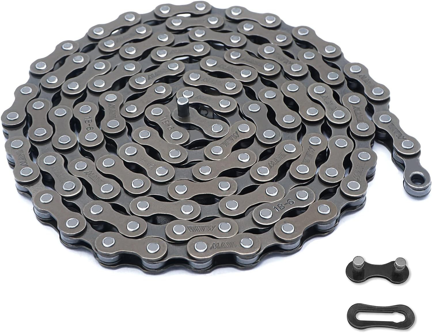 6/7/8-Speed Bike Chain – 1/2×3/32 Inch, High Strength & Smooth Shifting