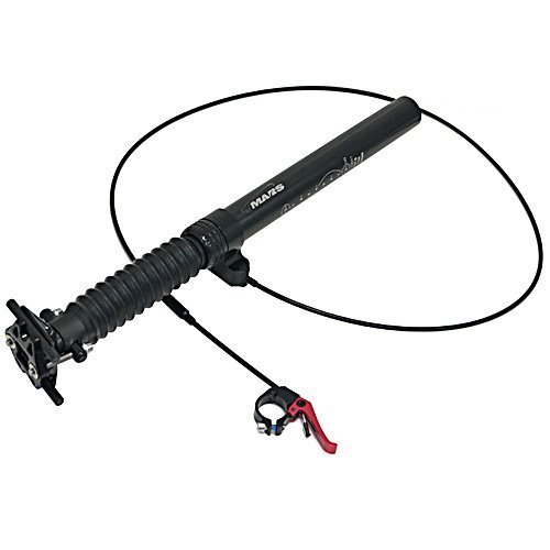 TMARS 419S Mechanical Drop Seatpost, 31.6x445mm 55/110mm Travel, Black