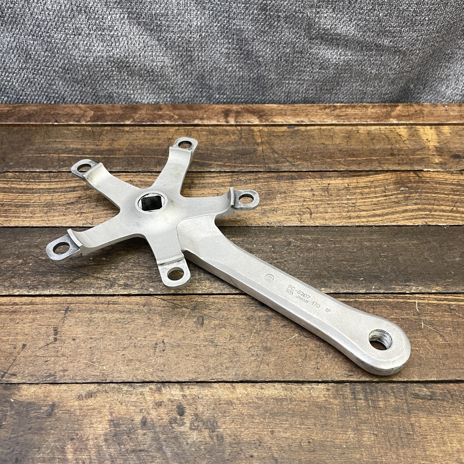 Vintage Shimano 600 FC-6207 Crank Arm RIGHT 170mm 130 BCD Road Japan Square