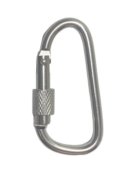 (5 PACK) 3″ HOOKS Aluminum Light Snap Carabiner D-Ring Clip Hiking Camping mini