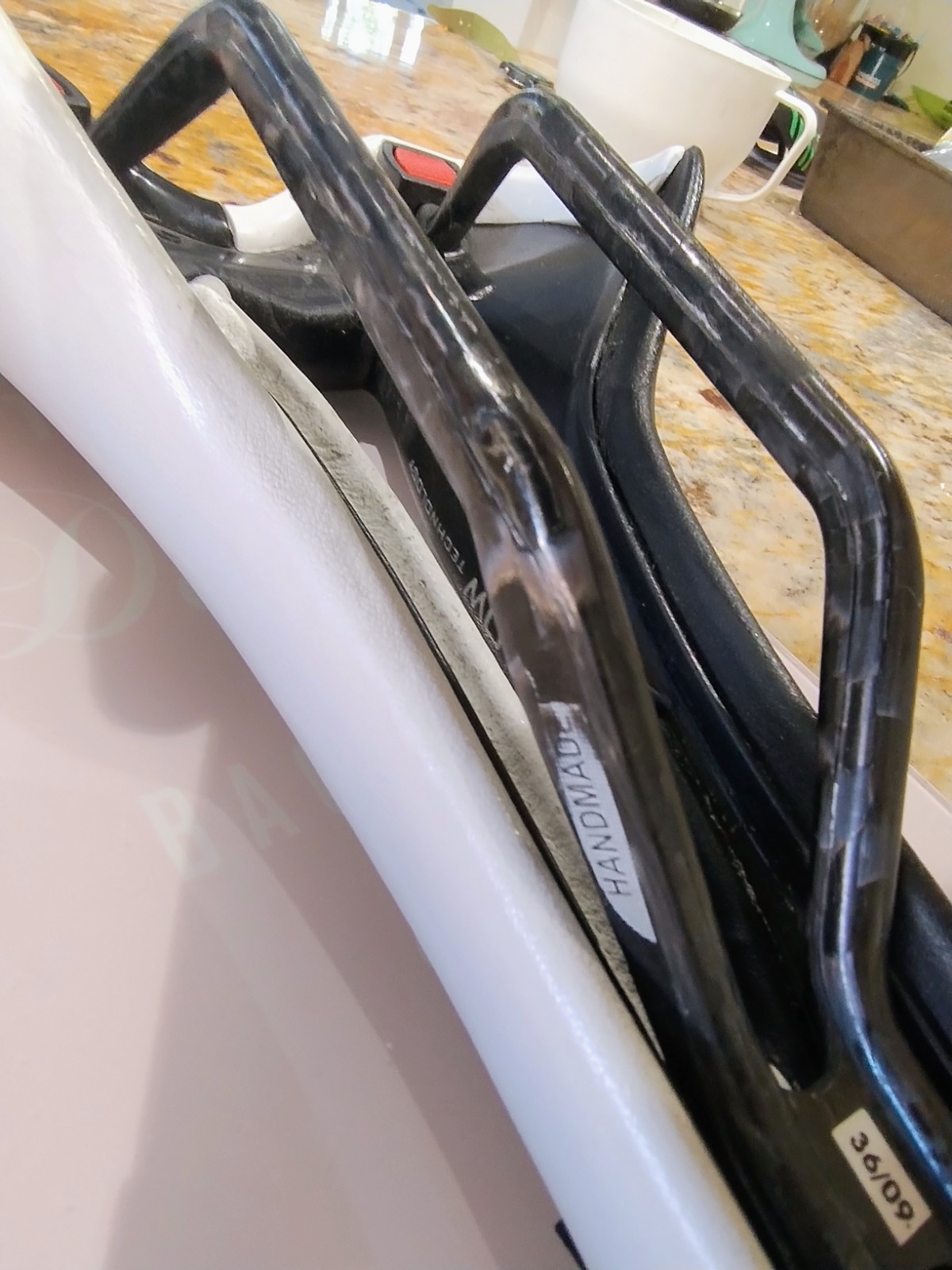 Selle Italia Turbomatic Team Edition Gel Flow bike saddle/seat. Carbon Rails
