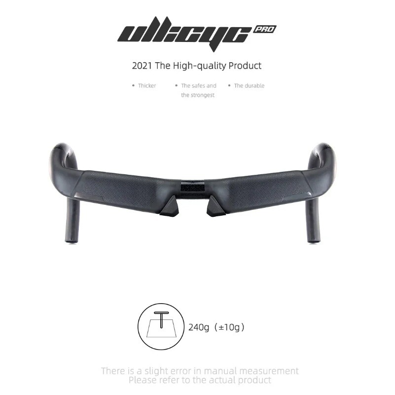 Carbon Aerofly Integrated Handlebars Matte 31.8*400/420/440mm Bicycle Accessorie