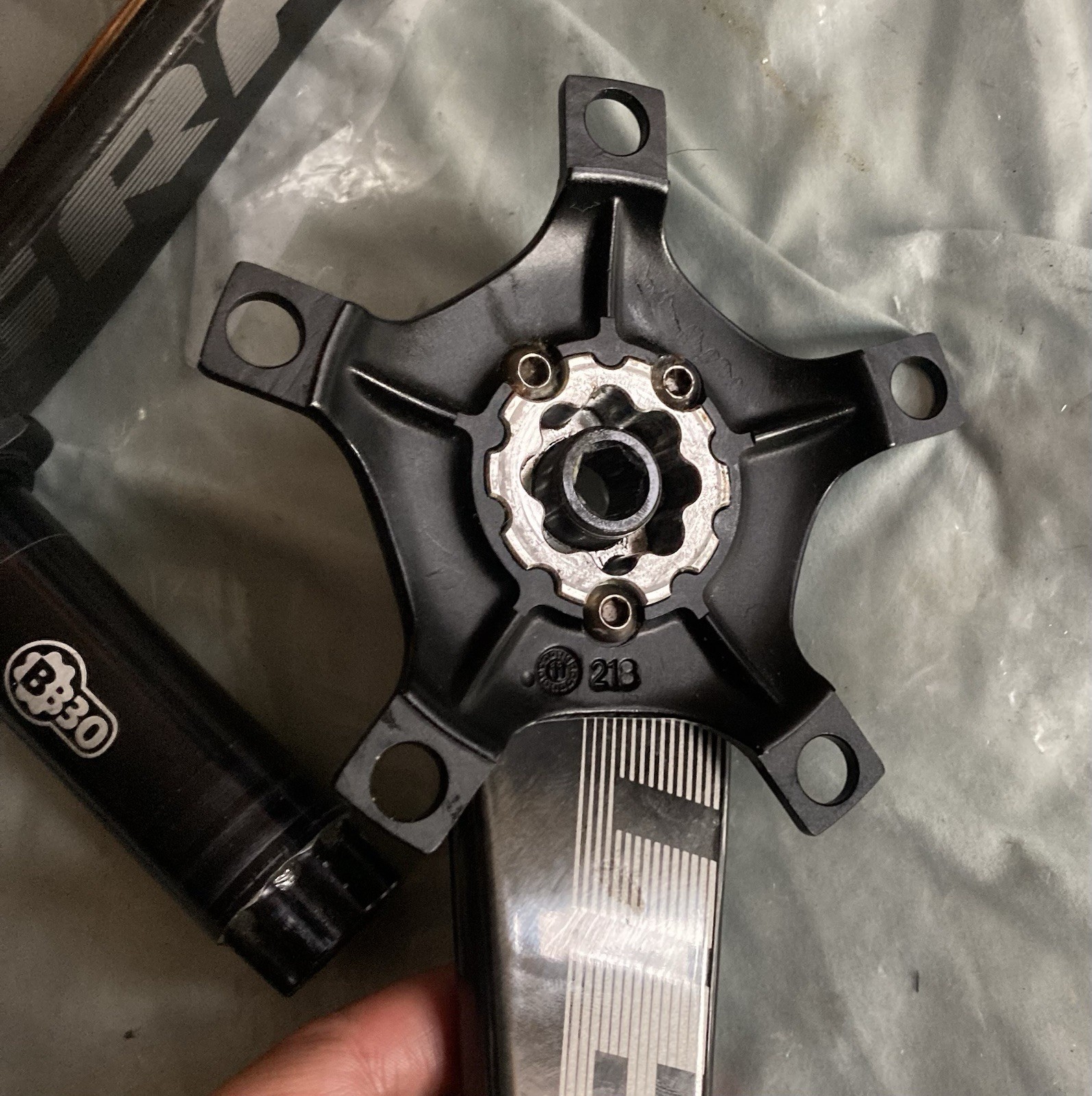 SRAM Carbon Crank Arms Cranks 172.5 110bcd