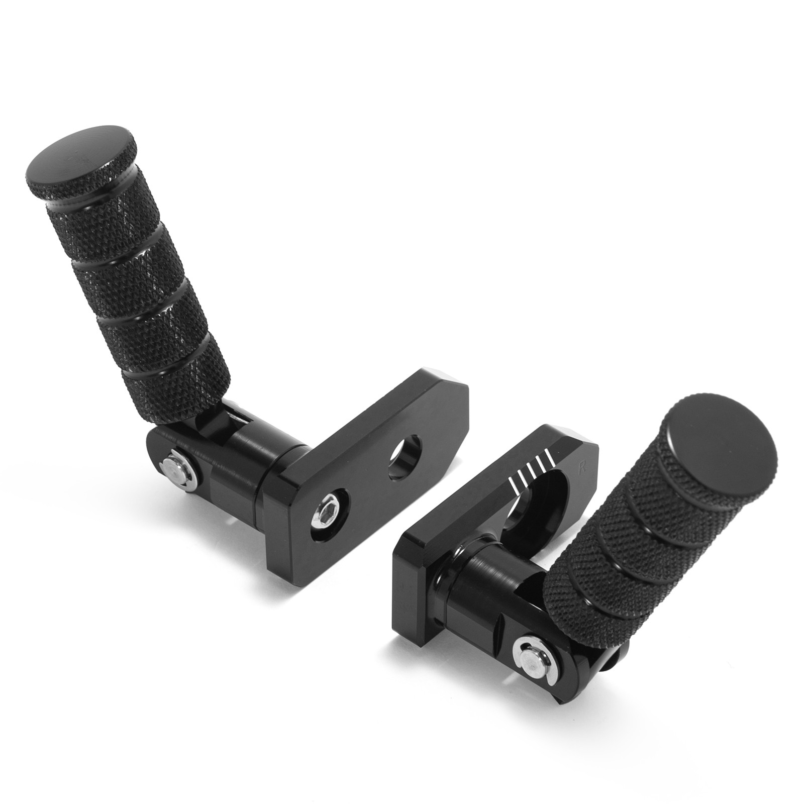 Aluminum E-Bike Black Stunt Foot Pegs Pedal for Apollo RFN for Beta Explorer