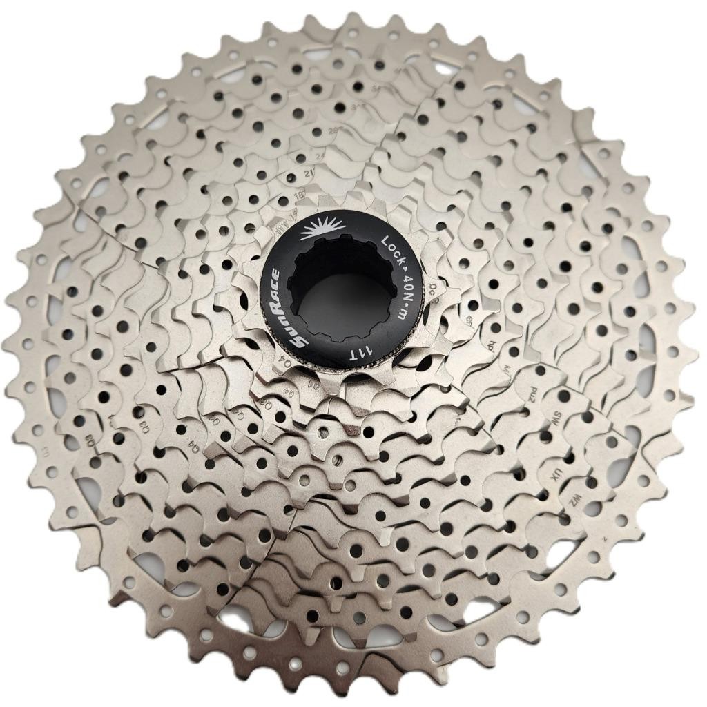 SunRace CSMS8 11-Speed 11-46T Bike Cassette MTB Silver fits SRAM / Shimano