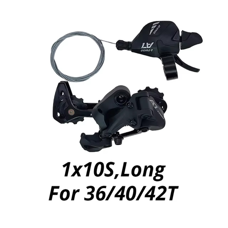 A7 1X10 10 Speed Derailleurs Trigger Groupset 10S 10V Shifter Lever Rear Deraill
