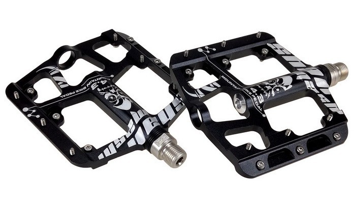Road MTB Folding Bike Bicycle Pedal CNC Aluminum 3 Bearings 9/16″ Flat Pedals