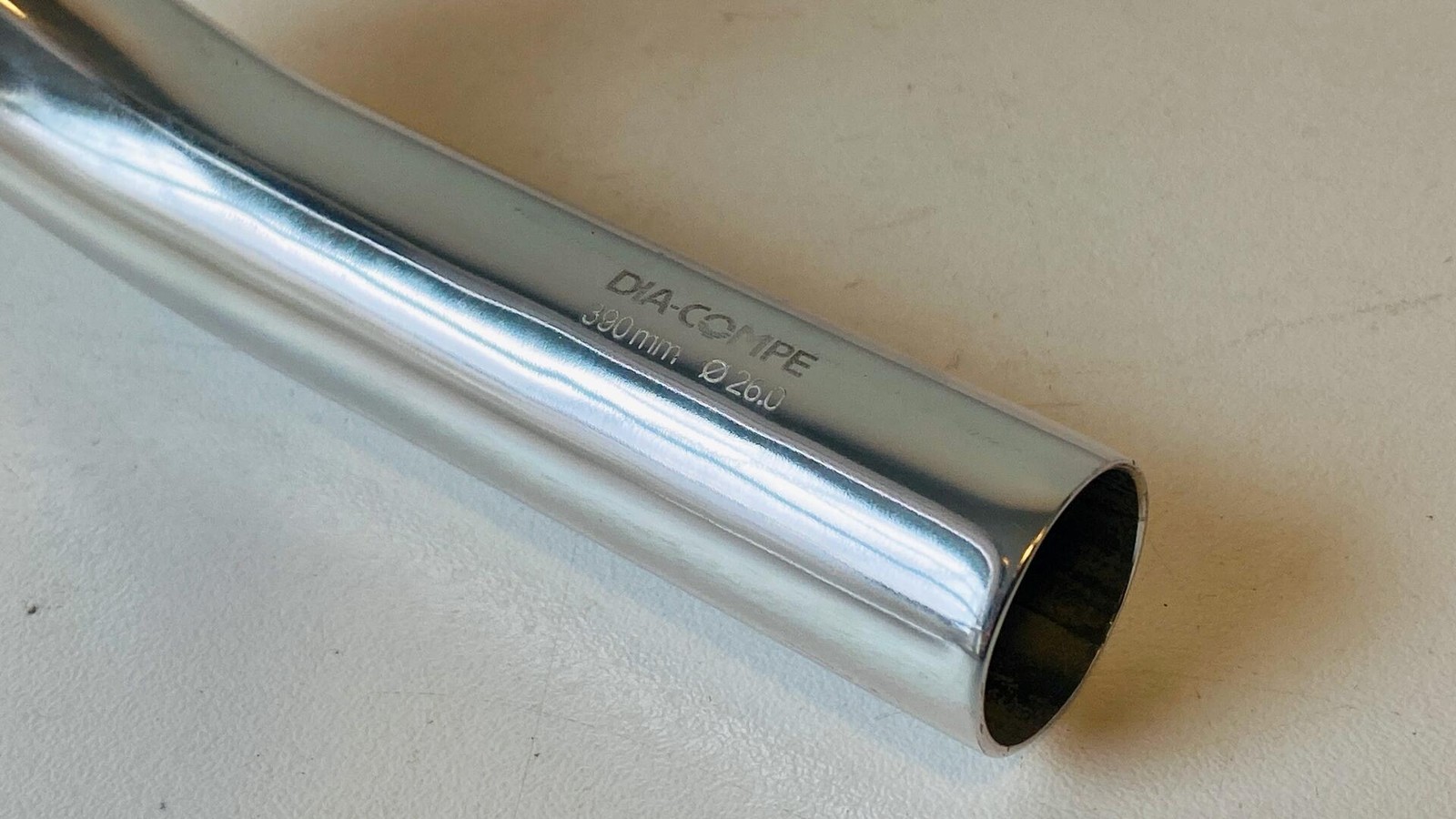 NOS Dia-Compe Gran Compe Ene Ciclo Randonneur Drop Bars 390mm 26.0mm