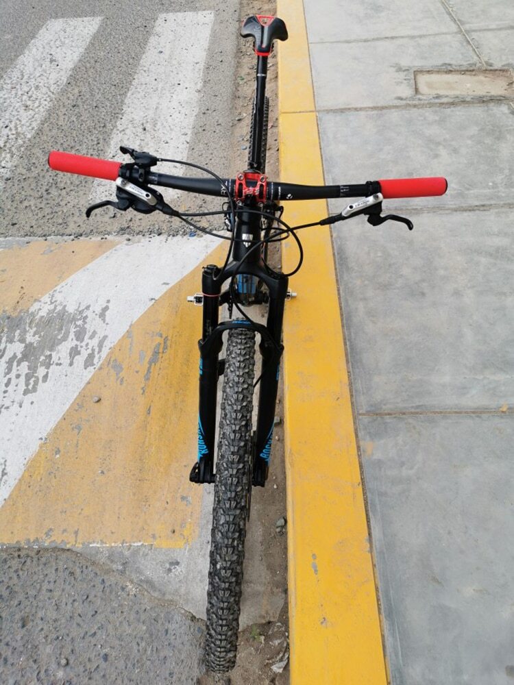 9 Degree Full Carbon mtb Bicycle Handlebar Mountain Bike Flat Bar 31.8mm