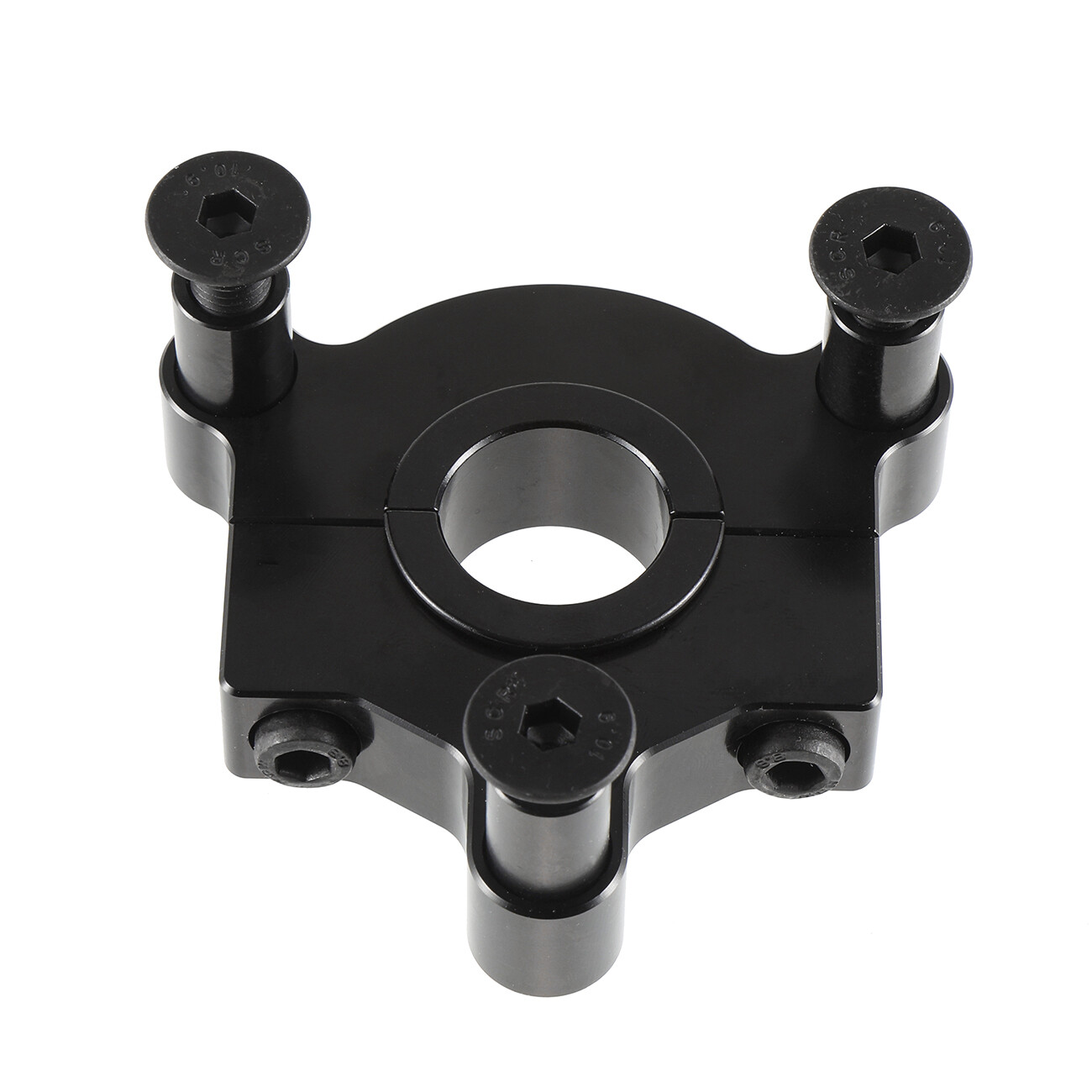 Black 1″ 25mm / 1.5″ 38mm CNC Adapter Fits 49cc 50cc 66cc 80cc Motorized Bicycle
