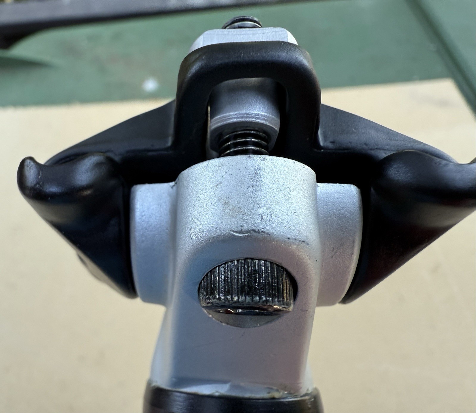 Vintage Titec Carbon Fiber Seatpost, 27.2mm x 350mm, C191 Micro Adjust