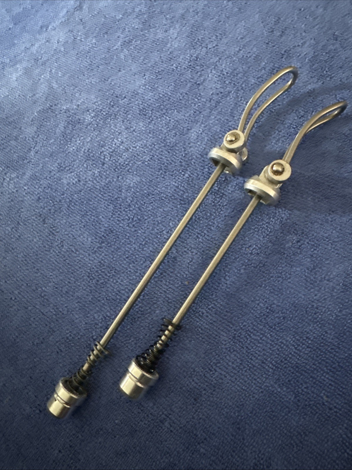 ODYSSEY SVELTE TITANIUM SKEWERS FRT/RR 100/130/135MM SILVER 82 GRAMS EXCL COND
