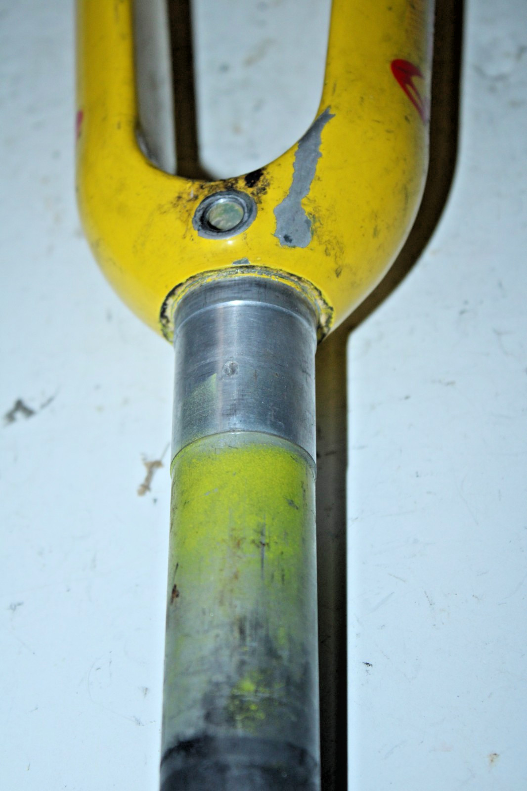 Vintage Lemond AirRail Touring Road Bike Fork 700c 11/8″ Threadless 180mm Yellow