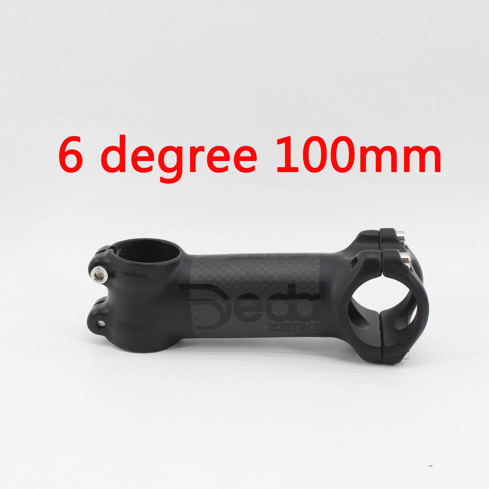 Carbon Road Bicycle Stem 31.8*60-120mm 6 17 Degrees Mountain Bike Stem