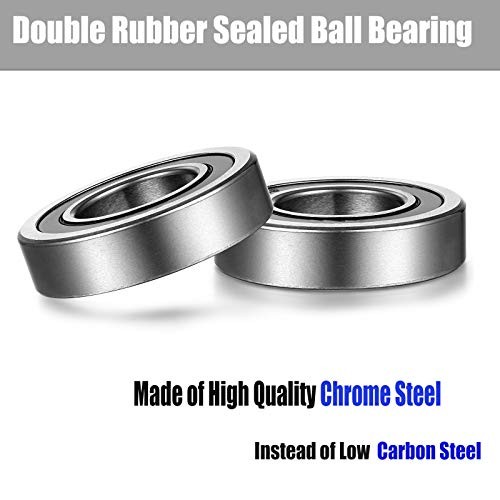 R10-2RS Bearing 5/8″ x 1-3/8″ x 11/32″ Double Rubber Sealed Ball – Model R10-2RS