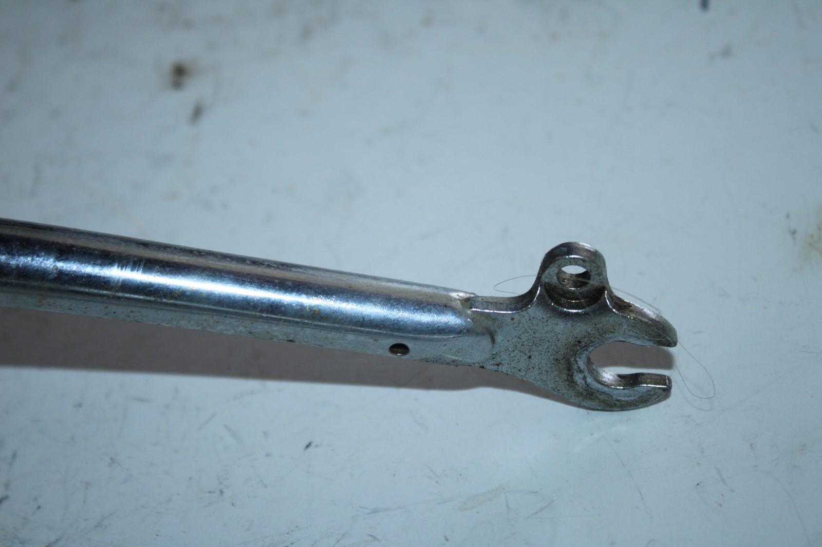 Vintage Rigid Touring Road Bike Fork 700c 1″ Threaded 175mm Blue Steel Commuter~