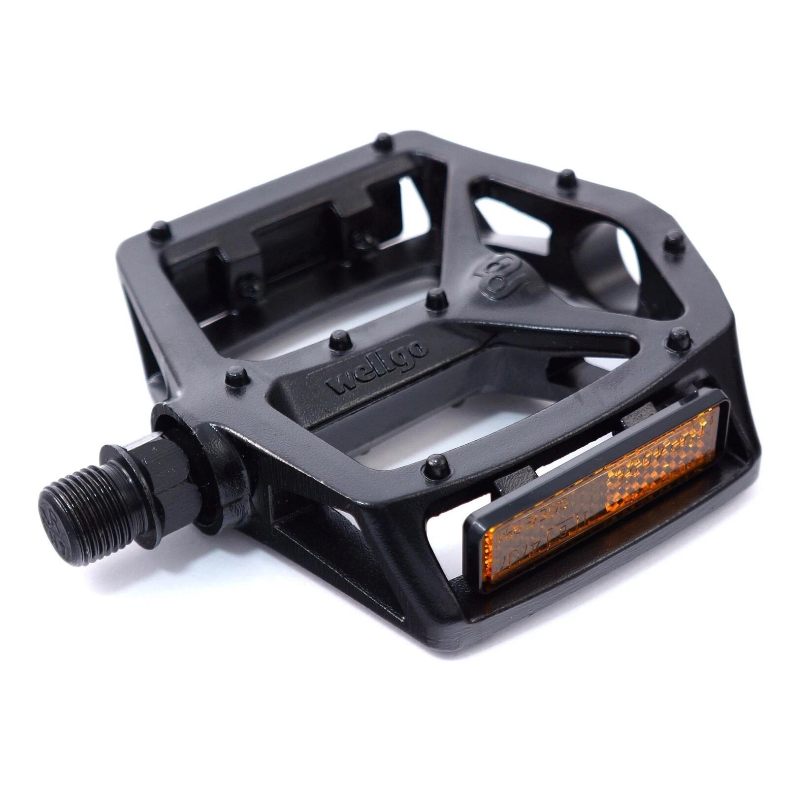 WELLGO MG-3 Fixed Pin Bike 9/16» Pedals for MTB BMX DH Platform Black Red Blue