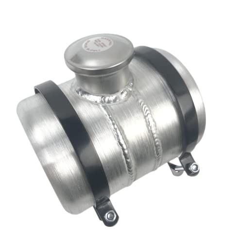 JSD 3/4 Gallon Overall Aluminum Round Small Fuel tank Spun Fuel Gas 6″ x 8″