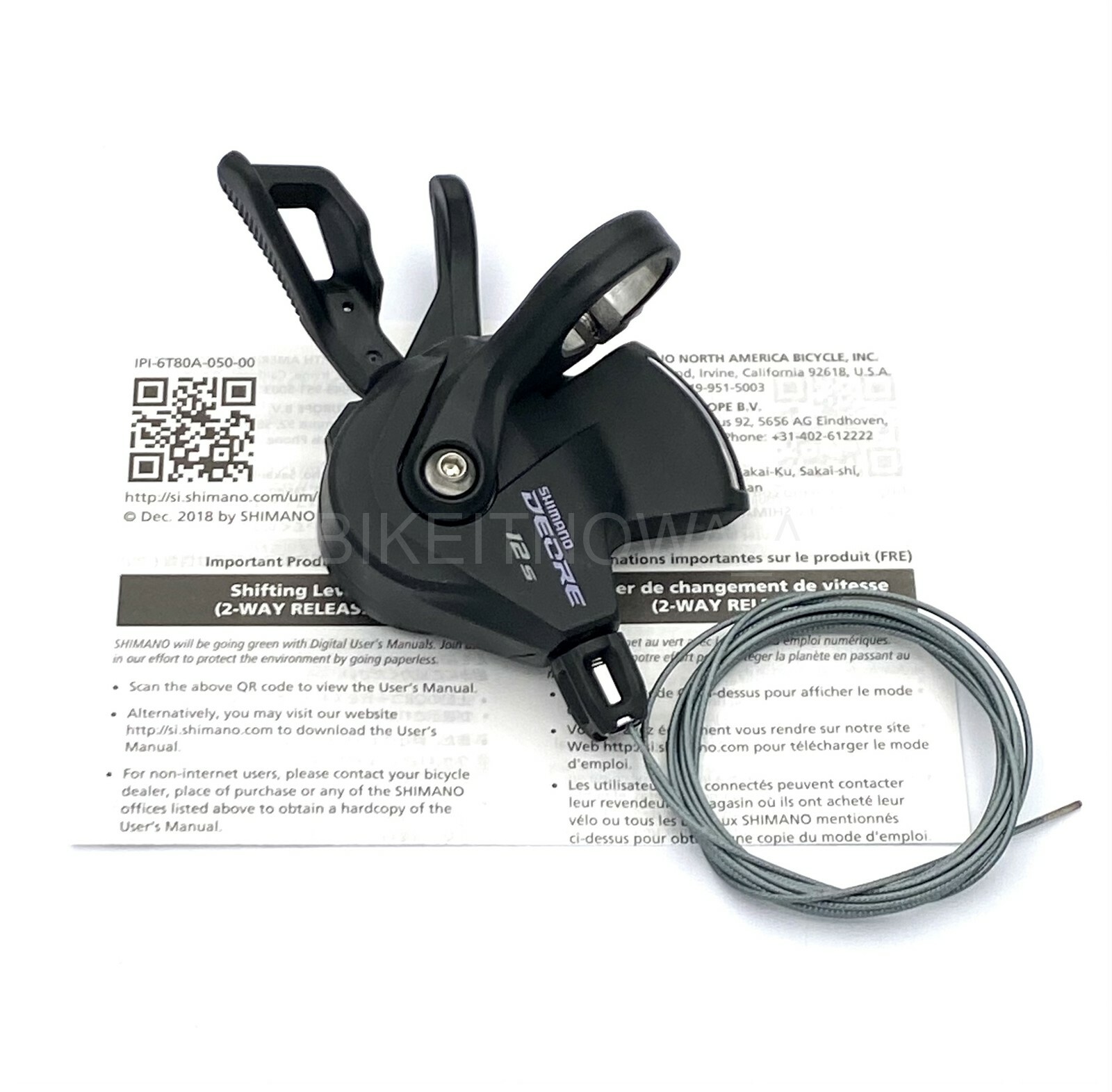 Shimano Deore Bike Shifter SL-M6100-R 12Speed Right W/ Optical Gear Display