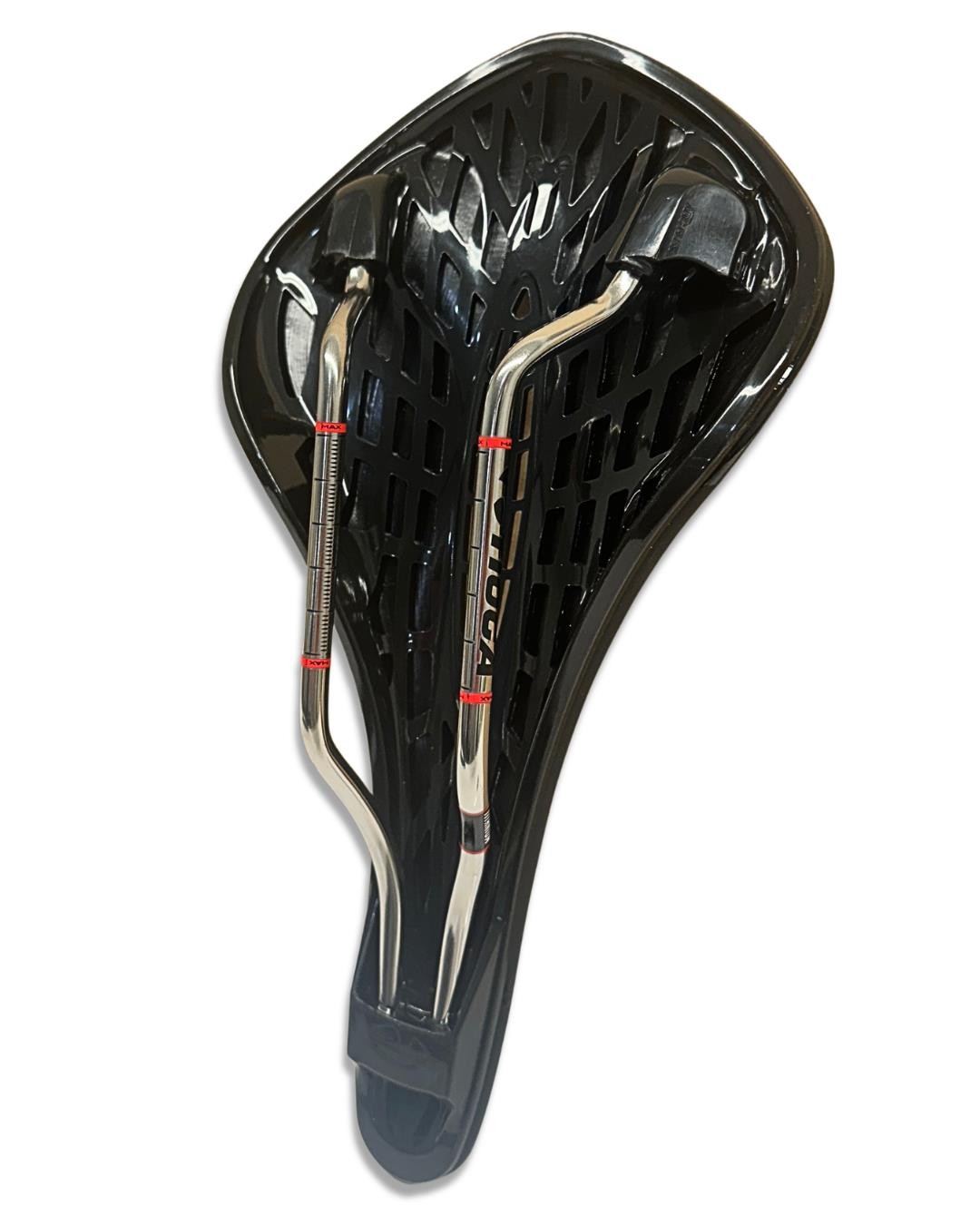 Tioga Undercover HERS Ti Women’s Bike Saddle 280x155mm Black Titanium Rails