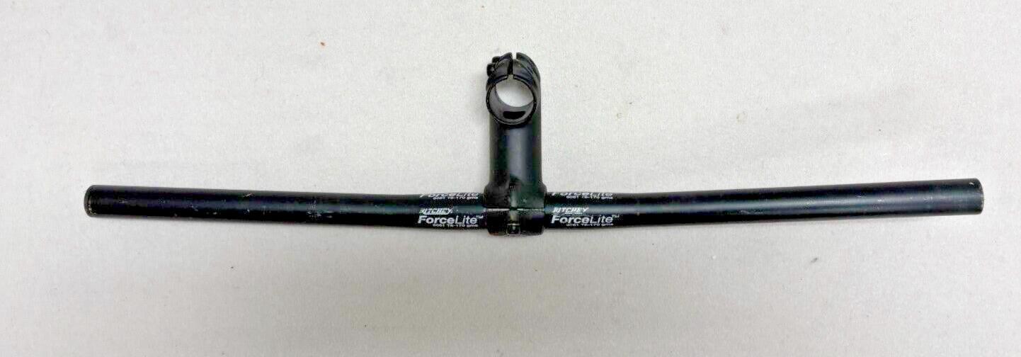 Vintage Ritchey Force Lite 565mm Black Aluminum Flat Handlebar Bontrager 70mm