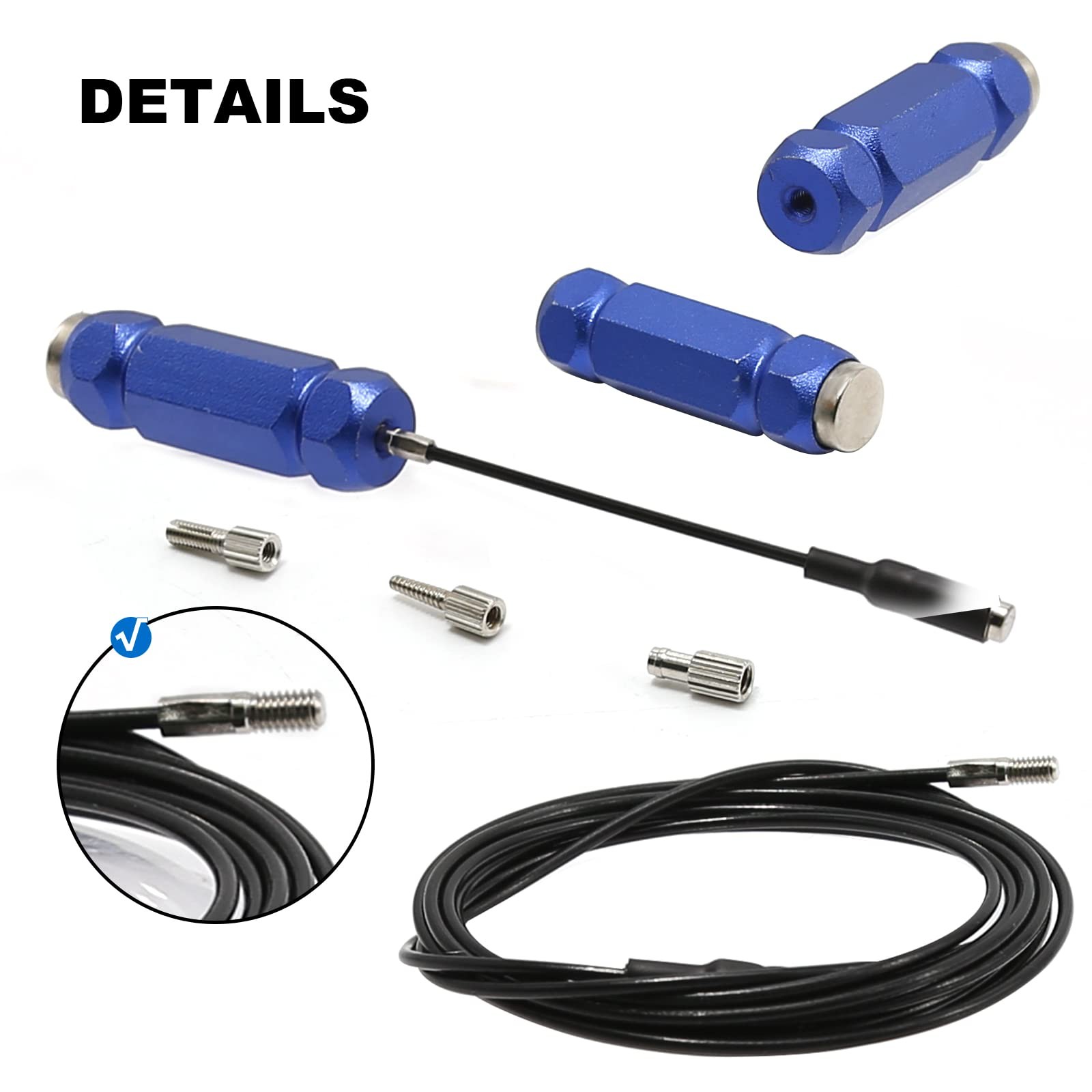 Vkinman Bike Internal Cable Routing Tool Kit Replacement for 4-5.5mm Cable Ho…