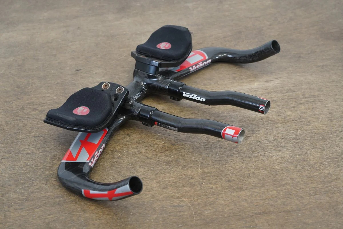 41cm Vision Trimax Carbon Aero TT Triathlon Basebar Extentions 31.8mm