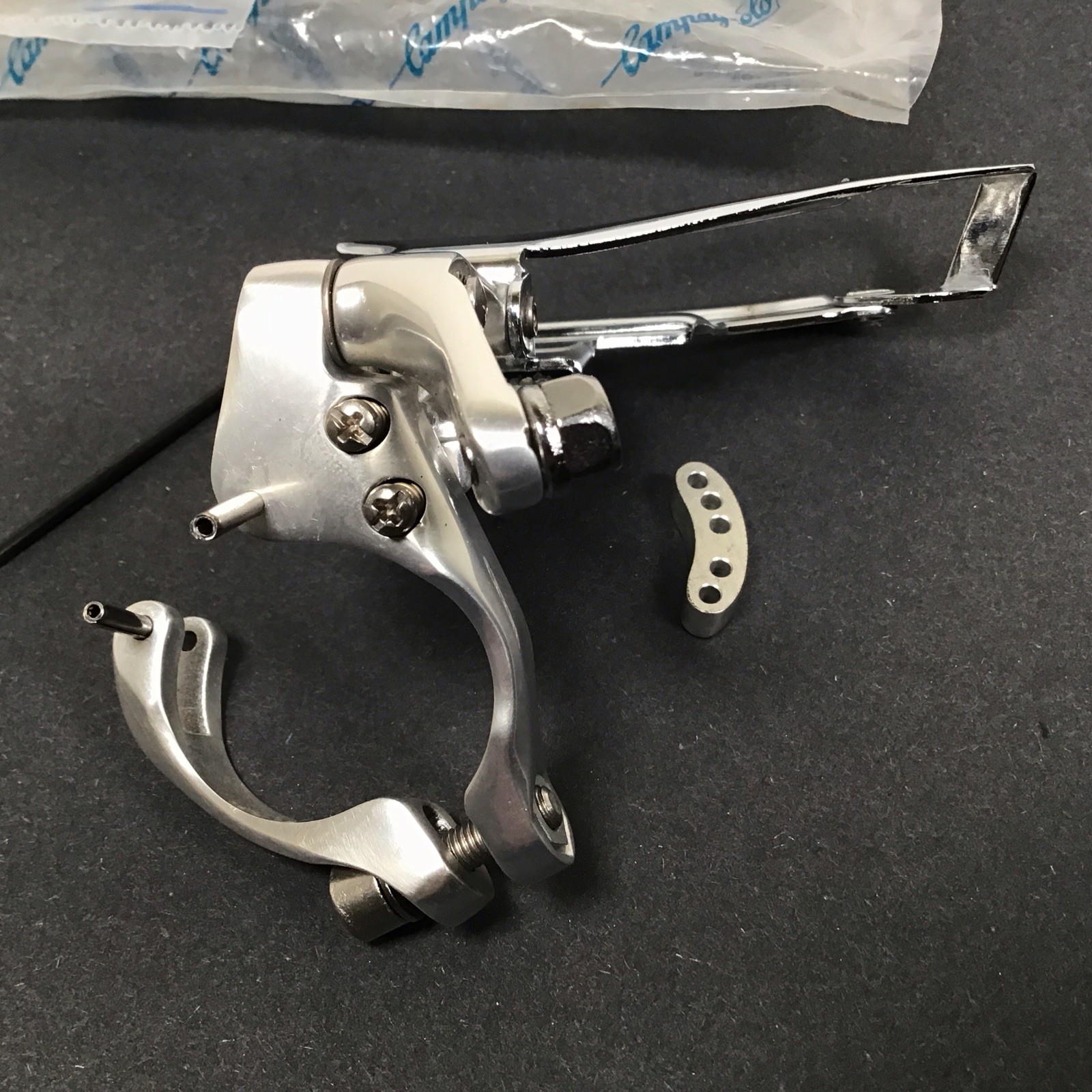 Campagnolo Record O.R. Off Road Front Derailleur 28.6-33mm Vintage MTB Klein Fat