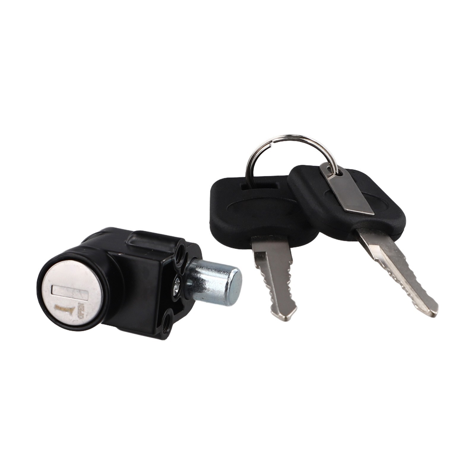 Power Lock & Key Metal Construction Approx 5x3CM Size Good Compatibility