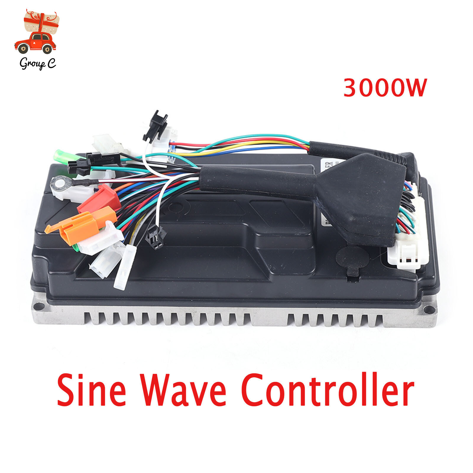 60V/72V 3000W 80A Controller For Electric Scooter / Bicycle Sine Wave Controller