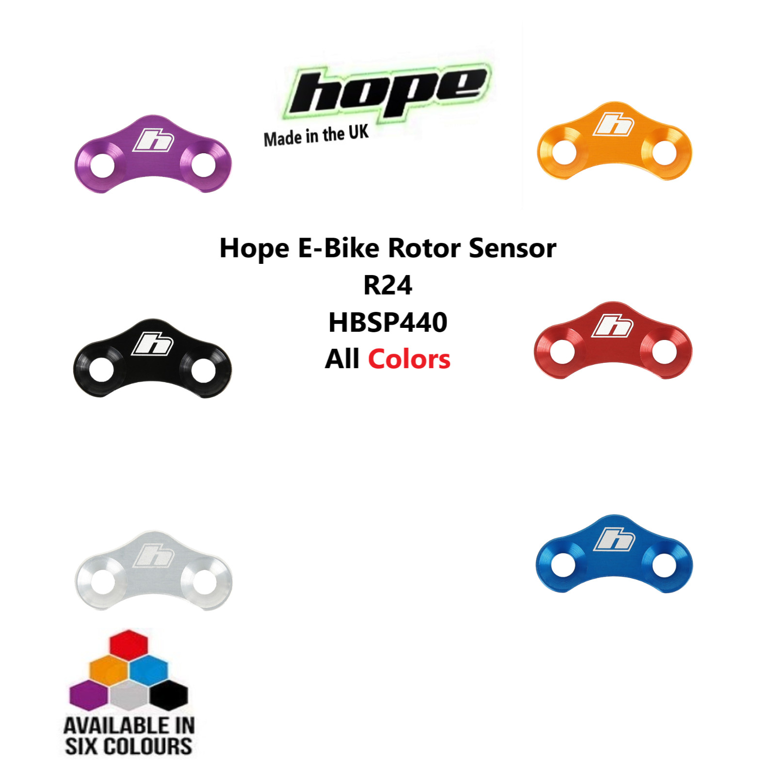 Hope E-Bike Rotor Speed Sensor R24 HBSP440 All Colors (Brand New)