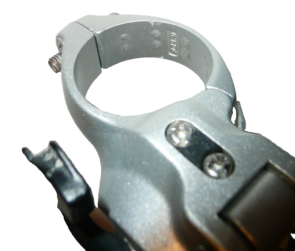 Shimano Deore XT FD-M761A Mega 9 Front Derailleur 3×9 34.9mm Clamp Dual Pull