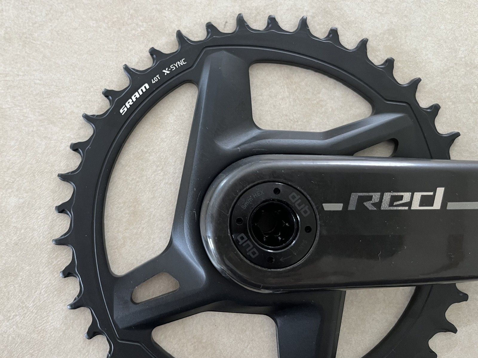 New SRAM Red XPLR Wide DUB Carbon Fiber 170mm 40t 1x 12 13 Direct Mount Crank