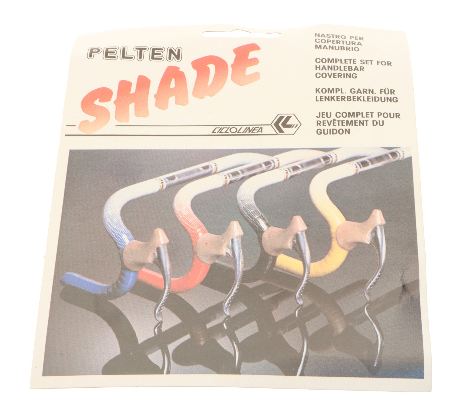 Ciclolinea Pelten Shade Handlebar Tape Foam White to Pink Fade ’80s NEW NOS