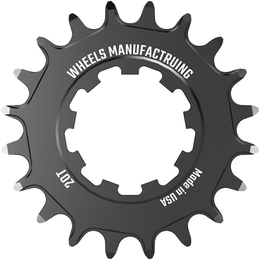 Wheels Manufacturing SOLO-SPEED Cog – 20t, Fits SOLO-SPLINE and SOLO-XD kits,