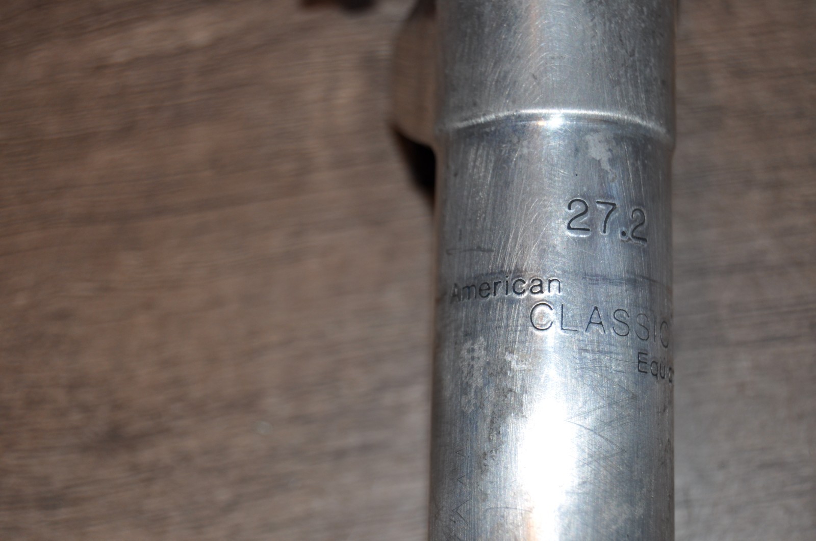 Vintage American Classic Equipment Bike Seatpost 27.2 x 205mm Road MTB EC90 Seat