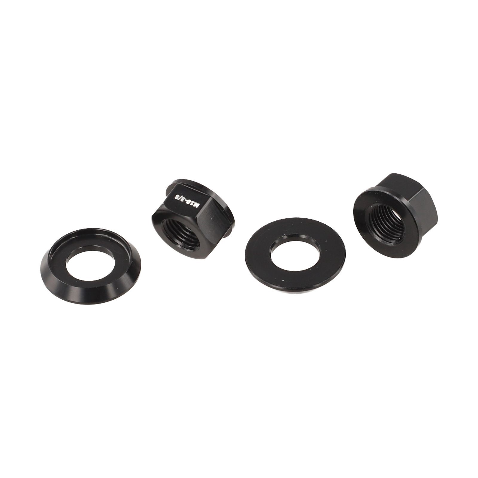 Aluminum Alloy Nuts 2pcs Package 7075 Aluminum Alloy Material Easy Installation