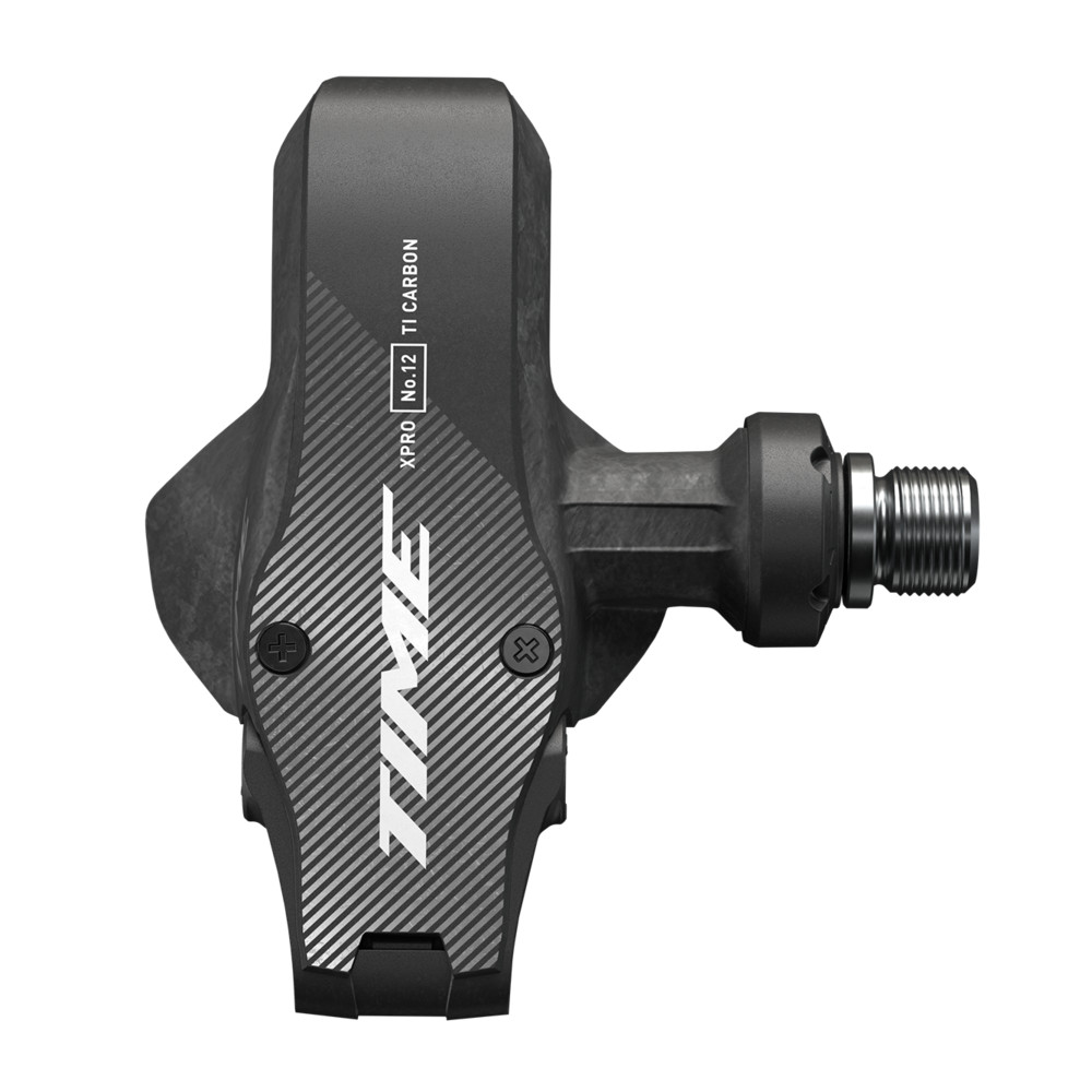Time XPRO 12 Pedals – Single Sided Clipless , Ti Carbon, 9/16″,Black/Black, 184g