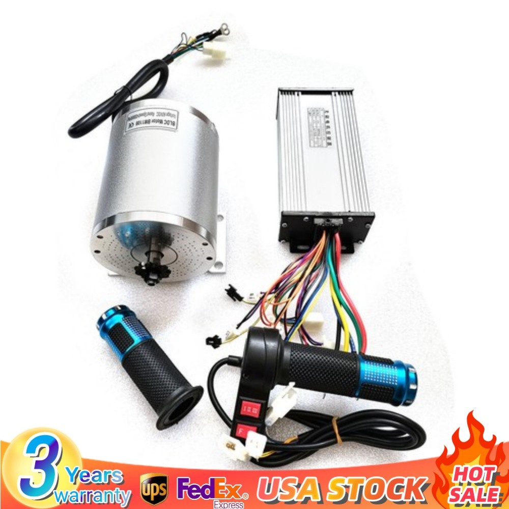 60V BLDC Motor Kit 2000W Brushless Controller For Electric Scooter scooter USA