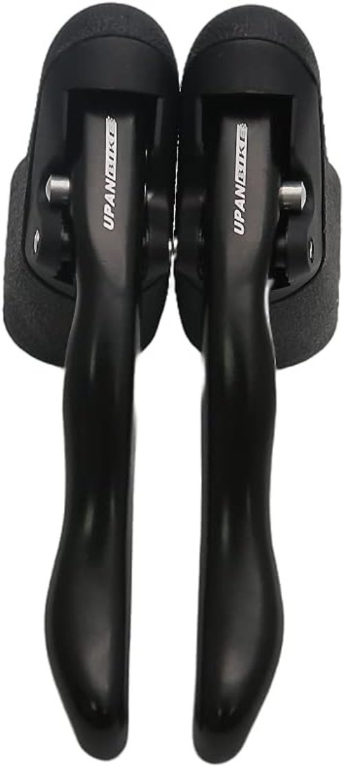 Classic Black Brake Levers Set for Road Bikes – Ergonomic & Lightweight
