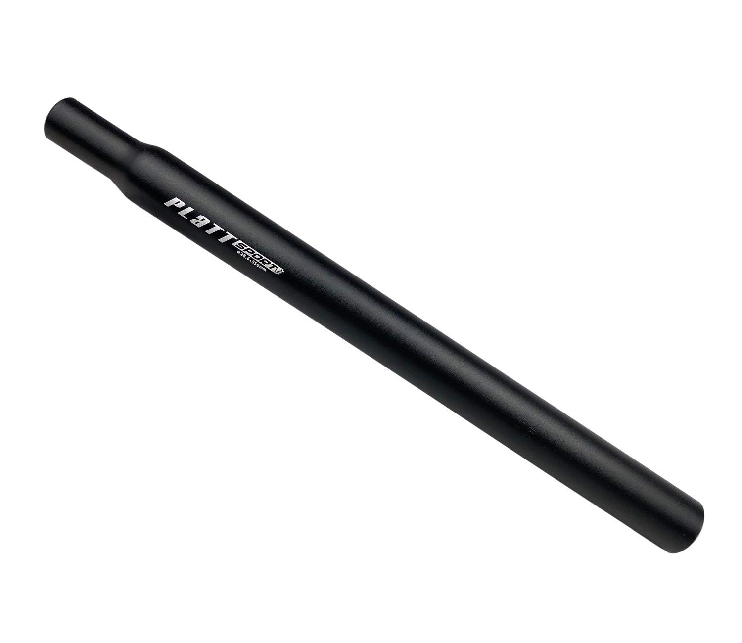 Platt Bike Seatpost 25.4/27.2/28.2/30.8/31.6 350mm Aluminum 27.2mm, black