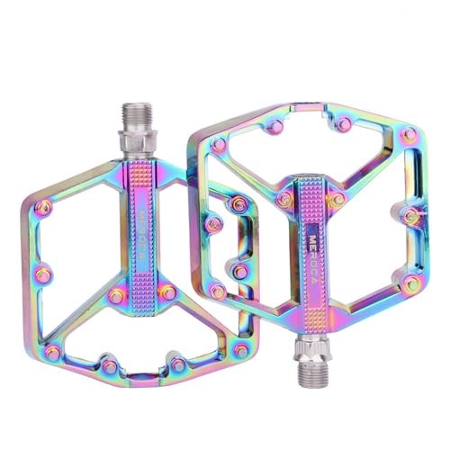 Black/Mountain Bike Pedals, 3 Sealed Bearings Ordinary Style (double DU) Dazzle