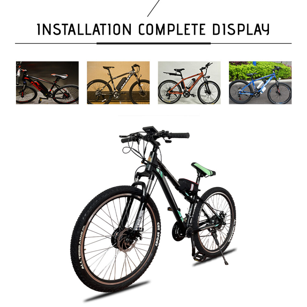 48V 2000W Electric Bicycle Front Motor Wheel Conversion Kit 20-29 Inch /700c