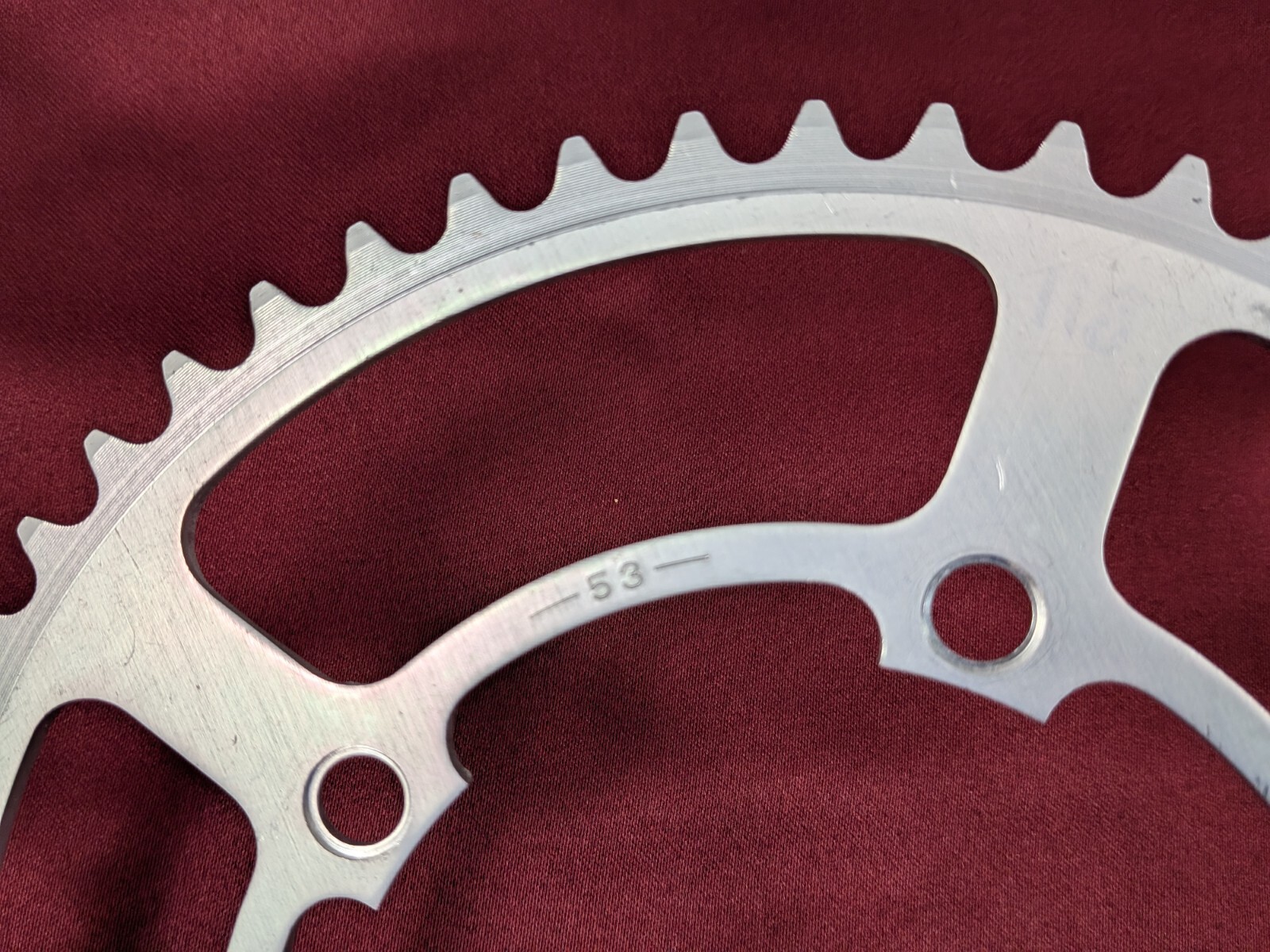 Unbranded SR Sakae 53t BCD 118mm RARE Road Japan NOS